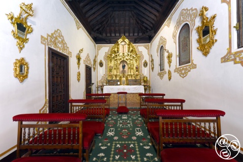 There is a small Chapel within the Granada Parador © Michelle Chaplow