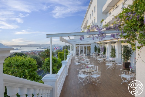 Gibraltar's most famous hotel is The Rock Hotel © Michelle Chaplow