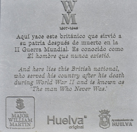 William Martin, "the man that never was"  © Michelle Chaplow