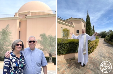 Reverend Dr. Tony Carroll and his wife Gisela, Nuestra Señora de la Merced, Sotogrande Reverend Dr. Tony Carroll and his wife Gisela, Nuestra Señora de la Merced, Sotogrande © Michelle Chaplow