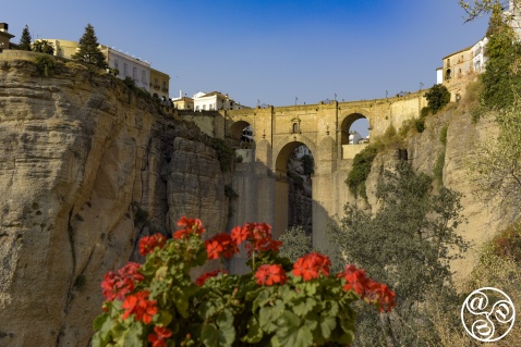 Puente Nuevo in Ronda — a breathtaking 18th-century stone bridge spanning the deep El Tajo gorge © Michelle Chaplow