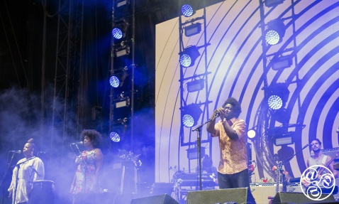Michael Kiwanuka at the Andalucia Big festival  © Michelle Chaplow
