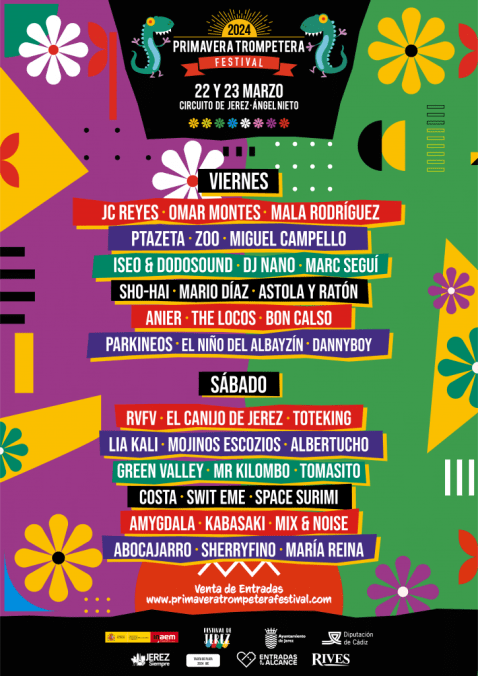 Primavera Trompetera Festival Linup - Jerez 2024