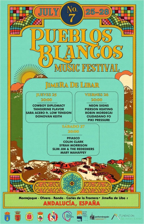 Pueblos Blancos Music Festival 2024 - Jimera de Libar line up