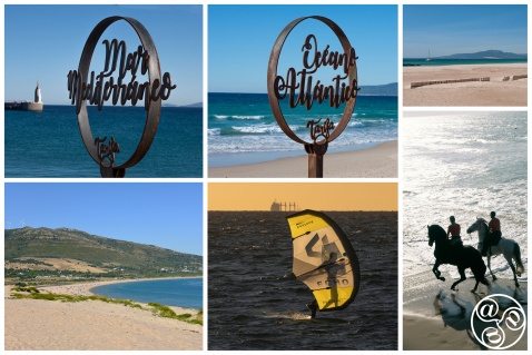 Tarifa, a magical place where the Mediterranean sea meets the Atlantic Ocean © Michelle Chaplow