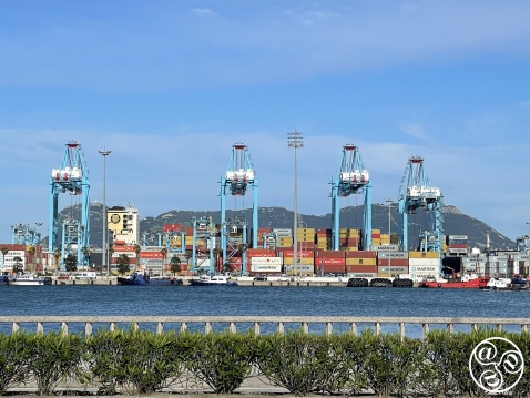 Andalucia The shipping port of Algeciras  © Michelle Chaplow