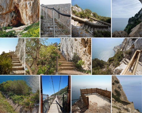 Collection of sites found on Gibraltar's Nature Trails © VisitGibraltar.gi