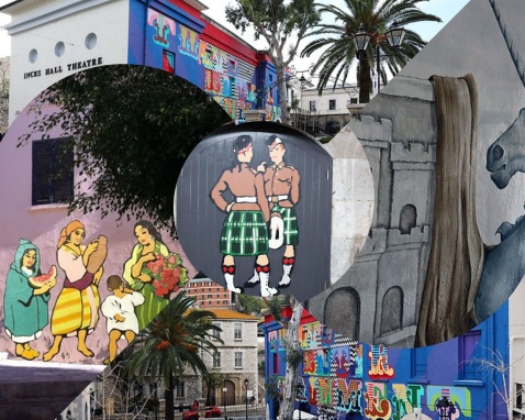 Collage of Gibraltar's Street Art © VisitGibraltar.gi Collage of Gibraltar's Street Art © VisitGibraltar.gi
