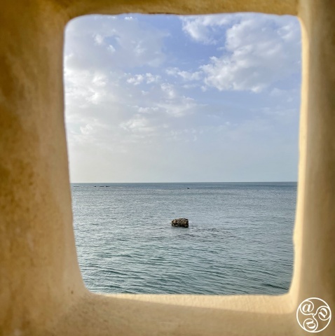 View from Santa Catalina castle out to the Atlantic. (c) Michelle Chaplow