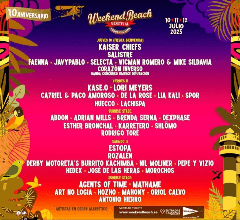 Weekend Beach Festival Torre del Mar