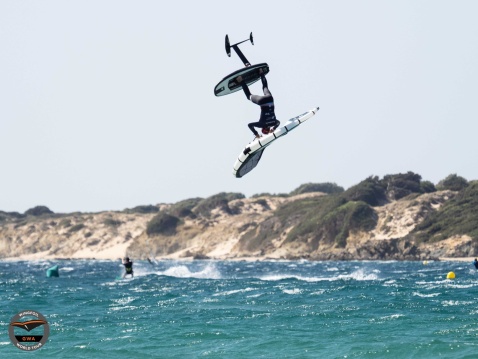 Xavier Corr at GWA Tarifa in 2022. Photo Samuel Cardenas