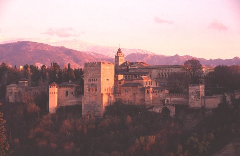 The magnificent Alhambra at sunset. The jewel of Granada  © Michelle Chaplow