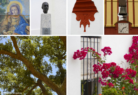 Cortelazor village, Sierra de Aracena © Michelle Chaplow