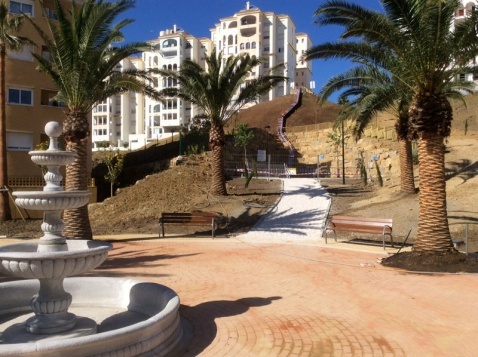 Estepona Tobogan slide on 14th May after it was closed down © andalucia.com