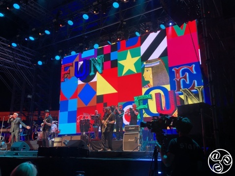 Madness played hits including House of Fun. © Fiona Flores Watson