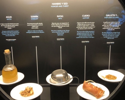 Corazon section explains what life was like for the sailors on board